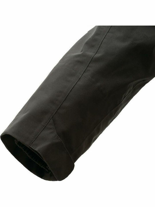 T.ur Winter Herren Motorradjacke Wasserdicht Schwarz