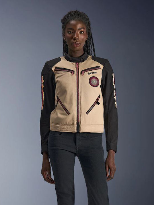 Alpinestars Stella Grace Summertime Women's Riding Jacket Waterproof Aluminum/Black