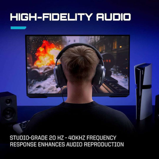 Nacon Rig R5 Pro Hs Over Ear Gaming Headset με σύνδεση 3.5mm for PC / PS4