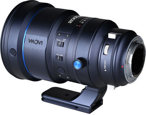 Laowa Full Frame Φωτογραφικός Φακός 200mm f/2 Σταθερός για Canon EF Mount Μαύρος