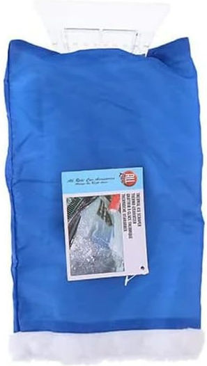 Ice Scraper Glove Blue