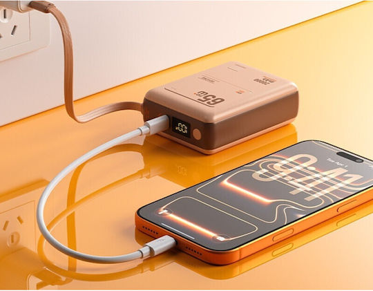 WK WP-117 Power Bank 20000mAh 65W с USB-C Порт Power Delivery Бял