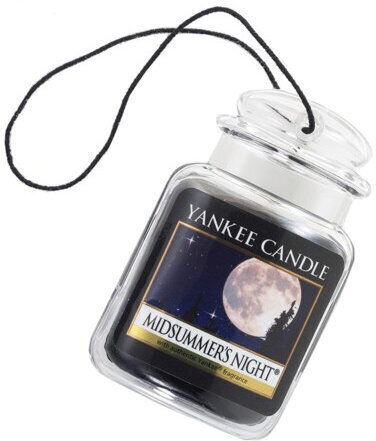 Yankee Candle Air Freshener Tab Pendand Car Jar Midsummer´s Night 3pcs