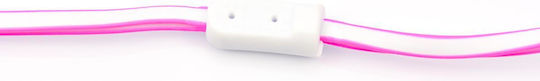 MSonic Ακουστικά Ψείρες In Ear MH132E Ροζ