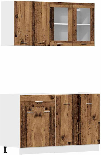 Ντουλάπι Νεροχύτη Παλιό Ξύλο 80x31x60εκ. Ντουλάπι Νεροχύτη Παλιό Ξύλο 80x31x60εκ.