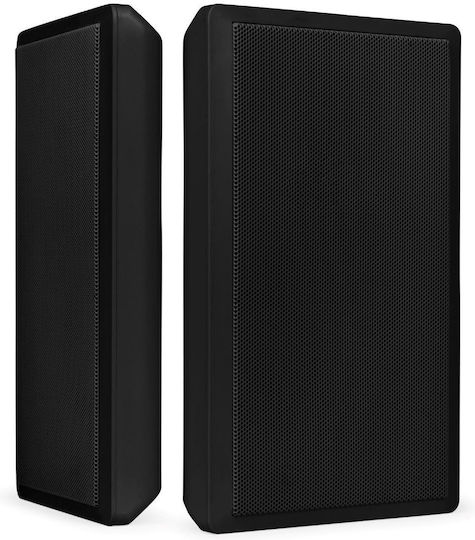 Power Dynamics Пасивни Стенни Тонколони 10W (Двойка) Черни