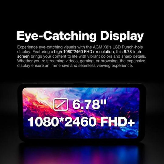 AGM X6 5G Dual SIM (8/128GB) Phantom