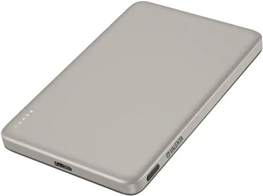 Valenta 588874 MagSafe Power Bank 5000mAh 15W Natural
