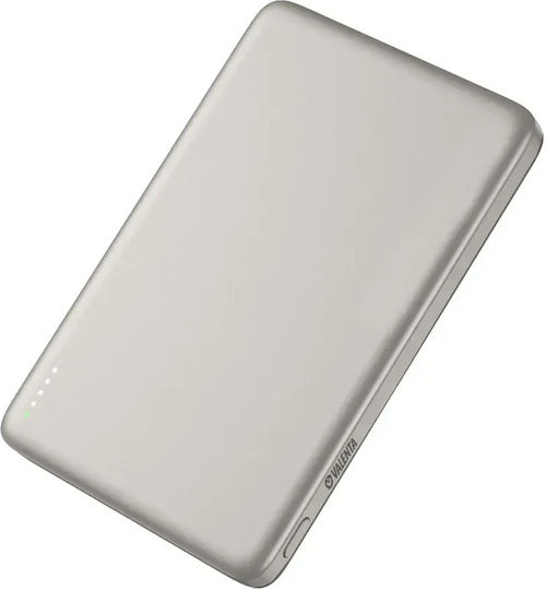 Valenta 588874 MagSafe Power Bank 5000mAh 15W Natural