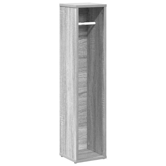vidaXL Bathroom Column Cabinet Wall Hung M20.5xD20xH90cm Sonoma