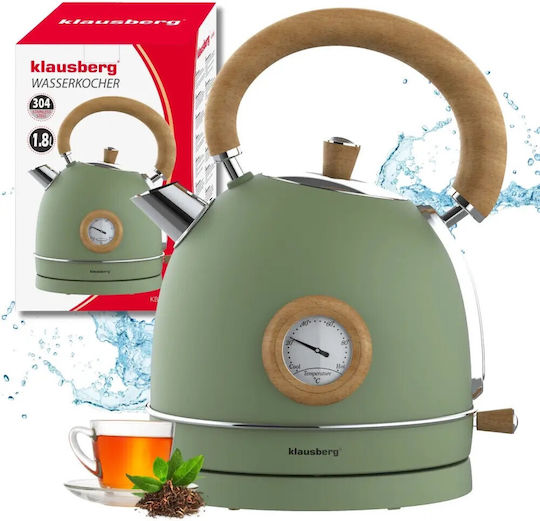 Klausberg Βραστήρας 1.8lt 2200W Πράσινος