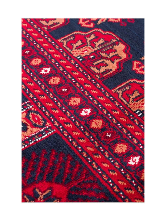 SteweHome Non-Slip Silk Blue Runner Rug 80x150cm