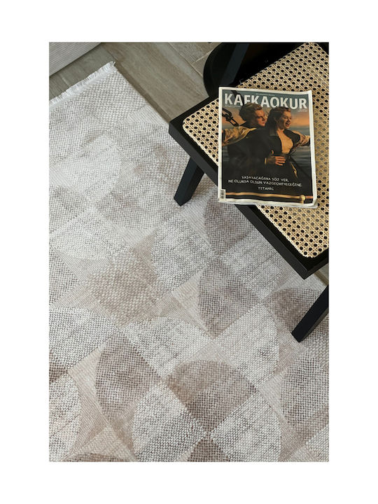 SteweHome Χαλί Διάδρομος Μπεζ 80x200cm