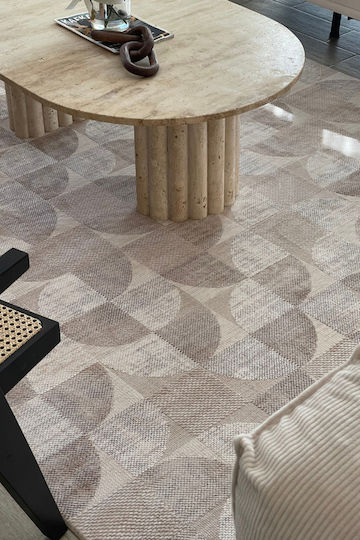 SteweHome Beige Runner Rug 80x200cm