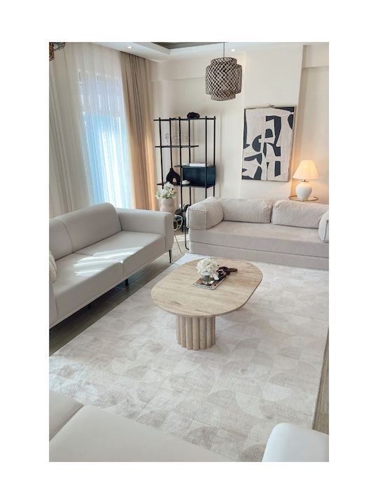 SteweHome Χαλί Ορθογώνιο Μπεζ 80x100cm