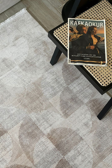 SteweHome Beige Runner Rug 80x250cm