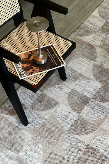 SteweHome Килим Правоъгълен Бежов 100x150см