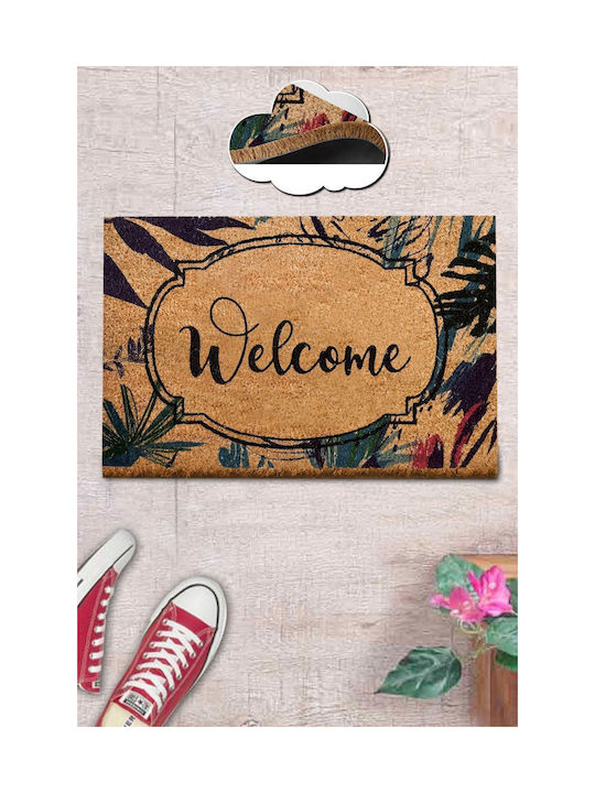 SteweHome SteweHome Non-Slip Red Entrance Doormat 60x40cm