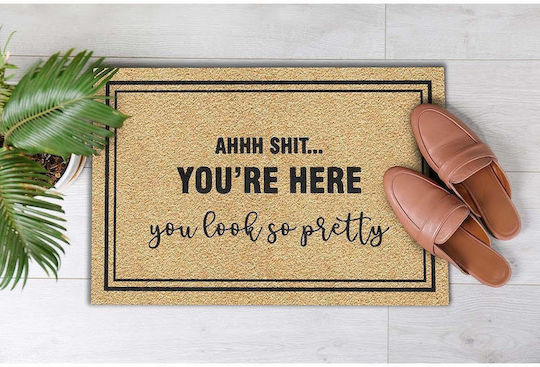 SteweHome Entry Doormat Orange 70x45cm STE-032218-P32218 Orange