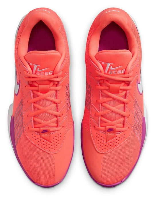 G.T. Cut Academy Low Basketball Shoes Mango / White / Dark Pink