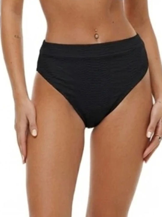 Bikini Slip High Waist Black