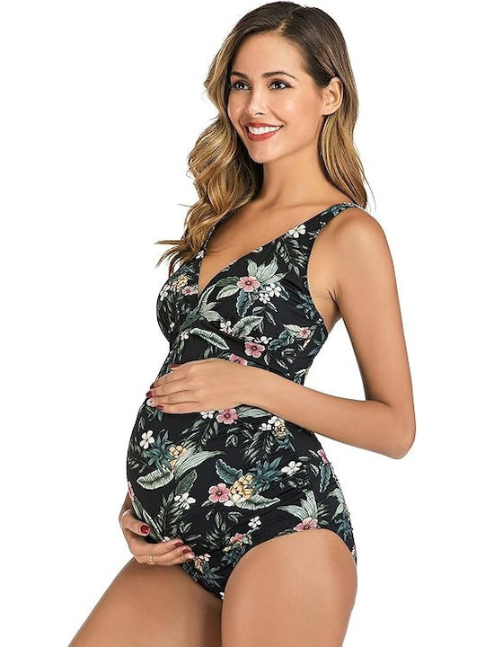 Costum de Baie pentru Gravide Eastelegant Întreg cu Decolteu L