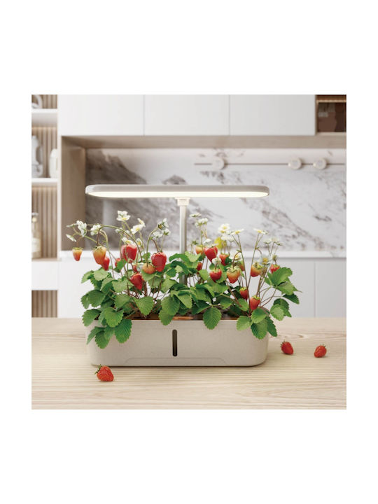 Brateck Flower Pot Beige 39.5x18x16.7cm