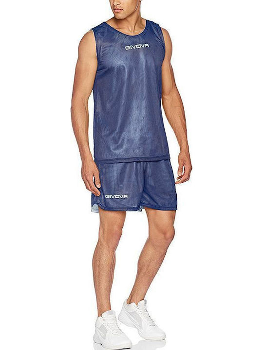 Double Men's Basketball Jersey Set