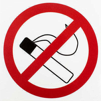 No Smoking Sticker N 8 Olymp Safety