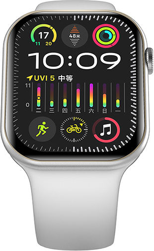 XO W11 Pro Aluminium 46mm Smartwatch (Ασημί)