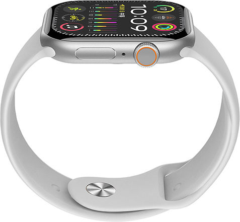 XO W11 Pro Aluminium 46mm Smartwatch (Ασημί)