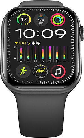 XO W11 Pro Aluminum 46mm Smartwatch Black