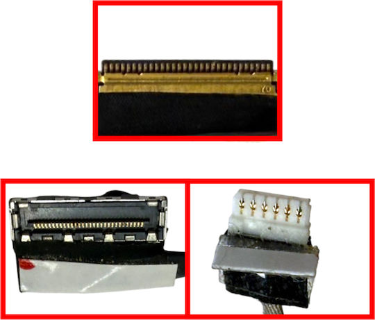 Screen Flex Cable for Laptop Toshiba Satellite L40-a L40dt-a L40t-a L40d-a L40d-b L45d-b L45t-a S40-a C40-b C45-b1 FLEX2184