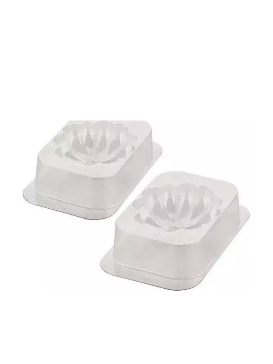 Silikomart Formă Pentru Zahărării Din Plastic Pentru Ciocolată 24.8x24.8cm 2 Bucăți