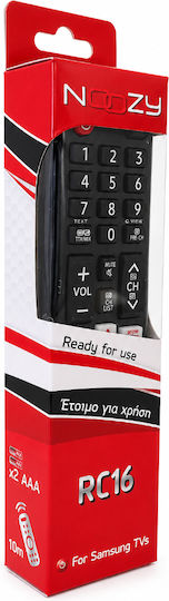 Noozy Compatible Remote Control Rc16 for Samsung Sony and LG TVs