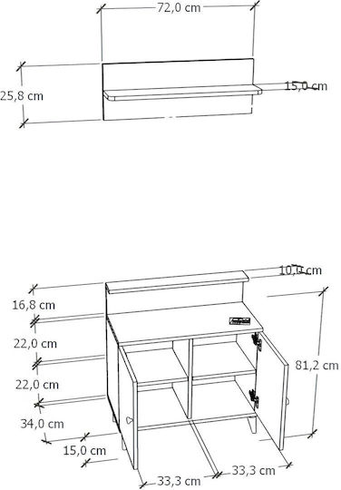 Mobilier Hol cu Suport pentru Haine și Dulap Alb 72x34x178cm Mobilier Hol cu Suport pentru Haine și Dulap Alb 72x34x178cm
