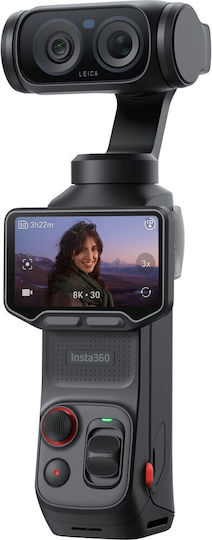 Insta360 Luna Ultra 47GB Action Camera 8K Creator Bundle with 2" Touch Screen and Wi-Fi Cosmic Black