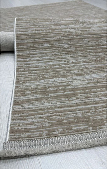 SteweHome Covor Antiderapant Rectangular Din Bumbac Gri 120x180cm