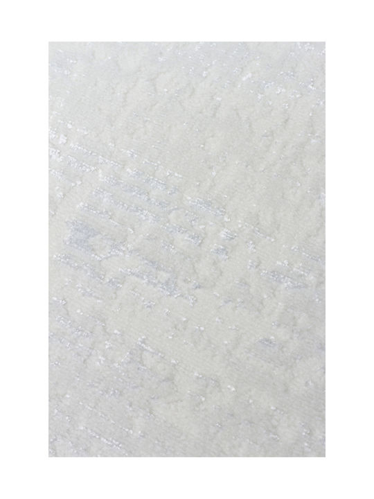 SteweHome Non-slip Rectangular White Rug 100x200cm