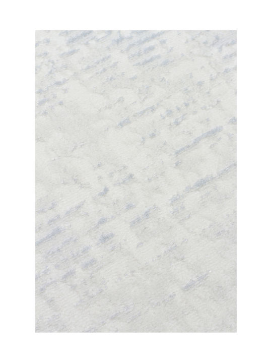 SteweHome Non-slip Rectangular White Rug 100x200cm