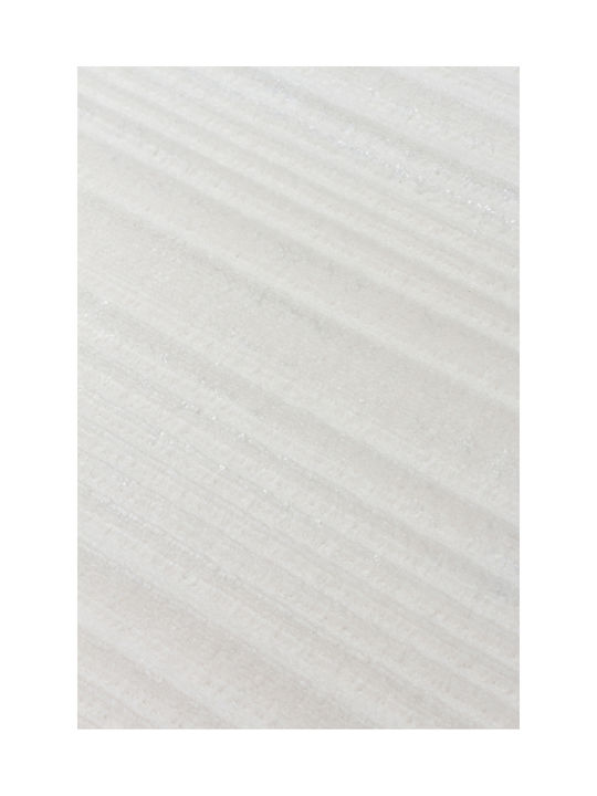 SteweHome Αντιολισθητικό Χαλί Ορθογώνιο Λευκό 100x300cm