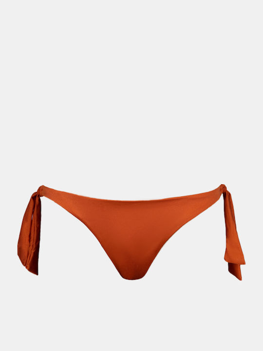 Bikini Bottoms Brazil Tie Terracotta