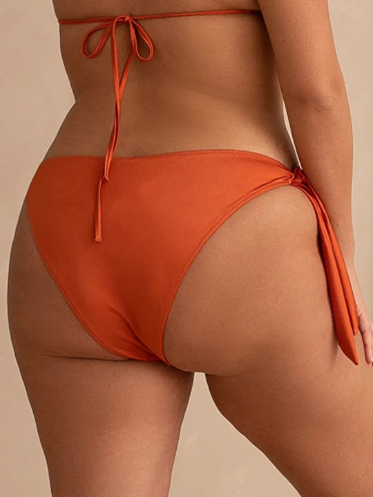 Bikini Bottoms Brazil Tie Terracotta