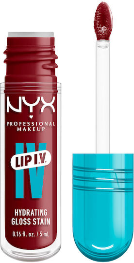 NYX Professional Makeup Lip IV Long Lasting Liquid Lip Stain 13 Cranberry Splash 5ml