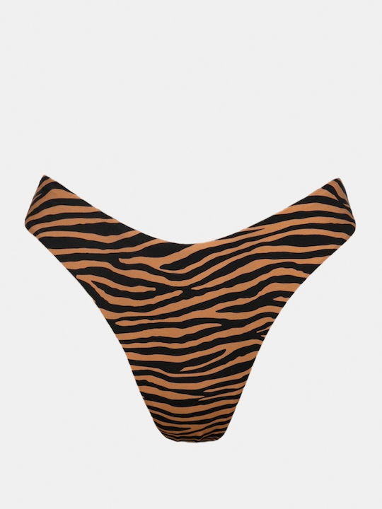 Bikinihosen Slip Zafari