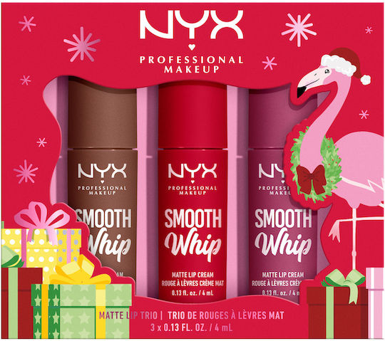 NYX Professional Makeup Smooth Whip Подредба Червила Мат 4мл