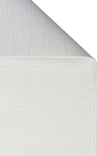 SteweHome Non-Slip White Runner Rug 80x300cm