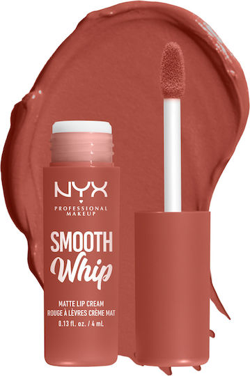 NYX Professional Makeup Smooth Whip Matte Lip Cream Liquid Lipstick Matte Kitty Belly 4ml