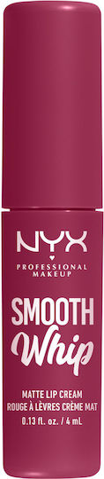 NYX Professional Makeup Smooth Whip Matte Lip Cream Liquid Lipstick Matte Fuzzy Slippers 4ml