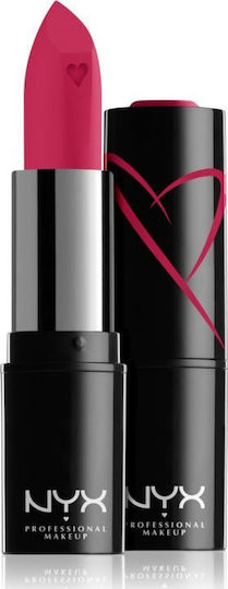 NYX Professional Makeup Shout Loud Satin Lipstick Long Lasting Satin 08 Cherry Charm 3.4gr